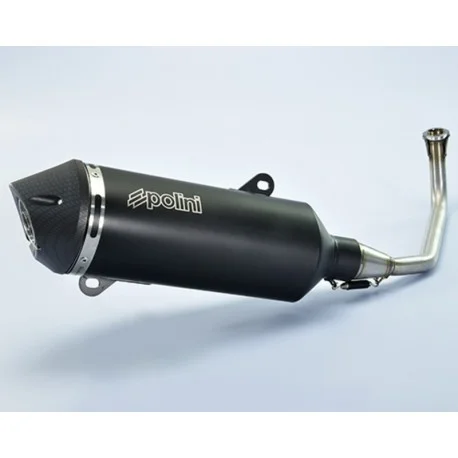 Ligne complete POLINI Maxi-Scooter Aluminium noir – Honda