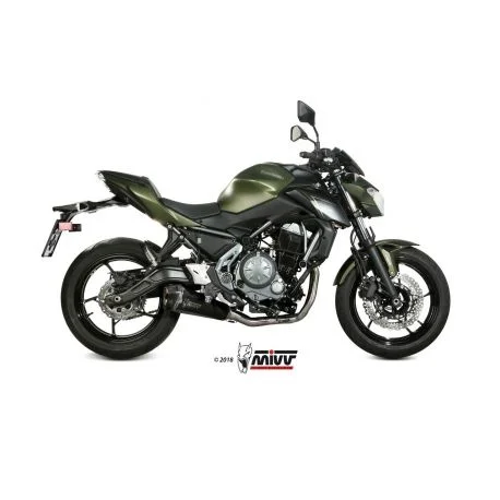 Ligne d&rsquo;Echappement MIVV DELTA RACE KAWASAKI Z650 NINJA 650 2017-2023