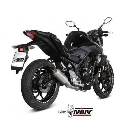 Ligne d&rsquo;Echappement MIVV MK3 YAMAHA YZF-R3 2015-2021 MT-03 2016-2022