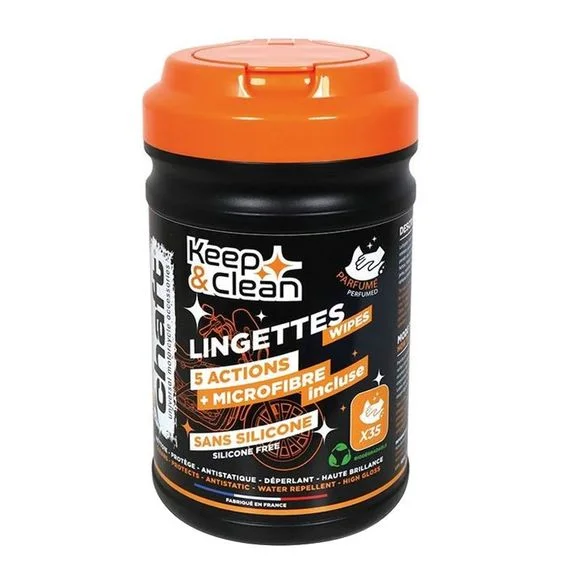 Lingettes Chaft Keep&clean 5 actions (35 lingettes) Universel Ref : CF0185 / KC013
