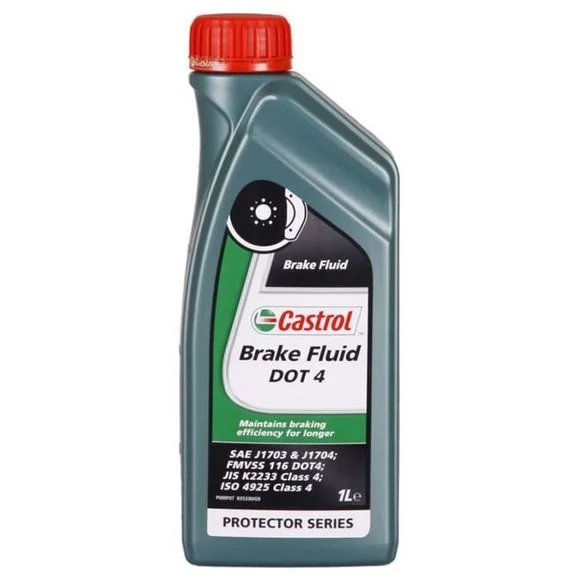 Liquide de frein Castrol DOT 4 1L Universel Ref : CL0061 / ART-008512