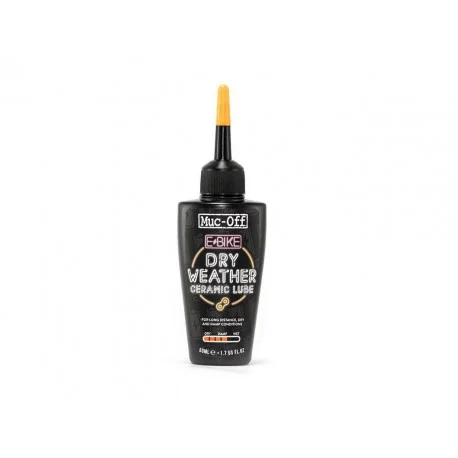 Lubrifiant chaine conditions seches MUC-OFF eBIKE – 50ml