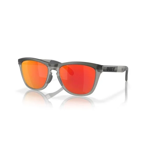 Lunettes de soleil Oakley FROGSKINS RANGE MATTE GREY SMOKE/GREY INK PRIZM RUBY – Gris / Rouge Ref : OK1733 / 8009191001