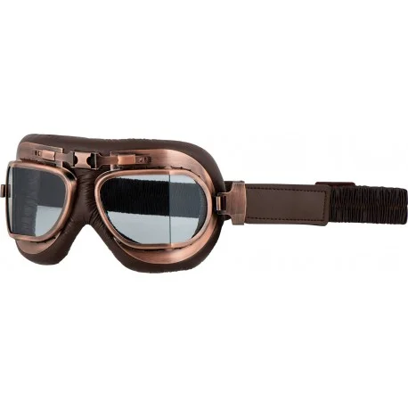 Lunettes moto RETRO CLASSIC teinte marron
