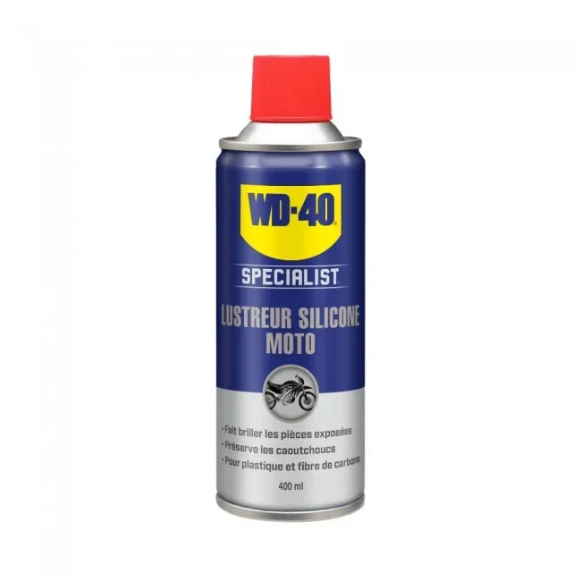 Lustreur silicone WD-40 SPECIALIST Moto