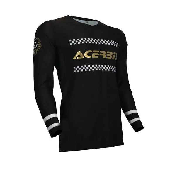 Maillot cross Acerbis X-FLEX 50th ANNIVERSARY 2024 – Noir / Jaune Ref : AE5377