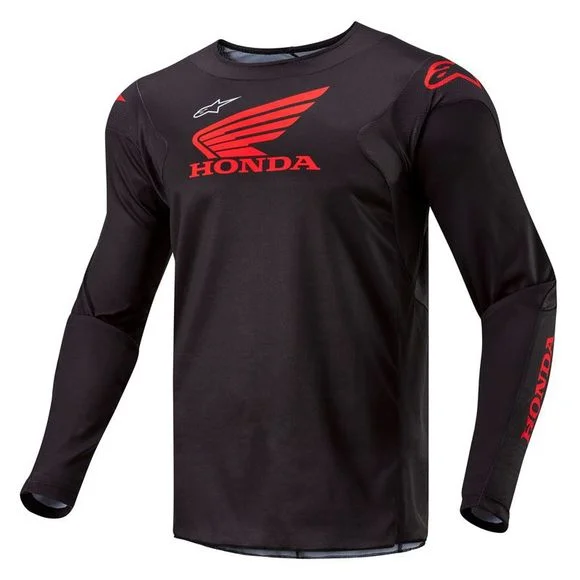 Maillot cross Alpinestars HONDA RACER ICONIC 2024 – Noir / Rouge Ref : AP3148-C989