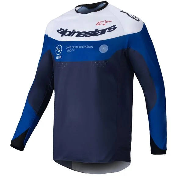 Maillot cross Alpinestars PRO-DURA 2025 – Bleu / Blanc Ref : AP3411