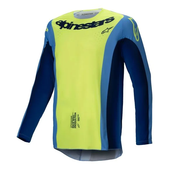 Maillot cross Alpinestars TECHSTAR – MELT 2025 – Jaune / Bleu Ref : AP3422
