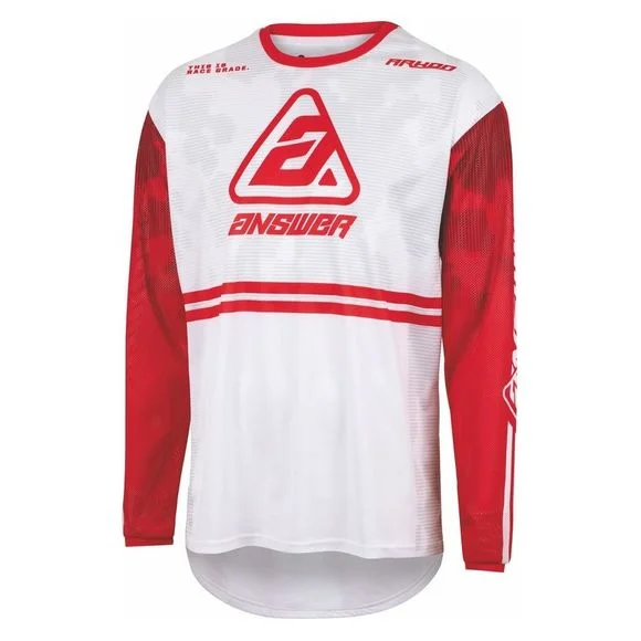 Maillot cross Answer ARKON TRIALS 2023 – Rouge / Blanc Ref : ANR0005