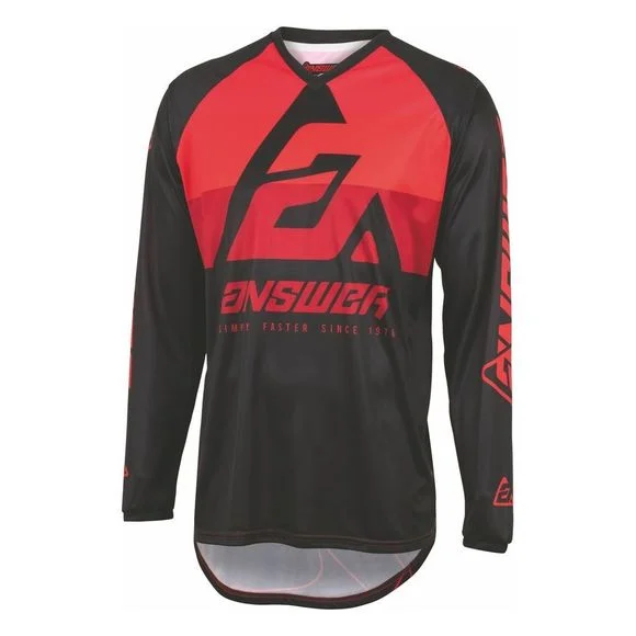 Maillot cross Answer SYNCRON CC 2023 – Rouge / Noir Ref : ANR0009