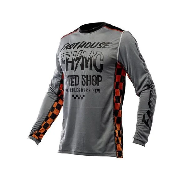 Maillot cross FASTHOUSE YOUTH GRINDHOUSE BRUTE GRAY/BLACK – Gris / Noir Ref : FAS0195