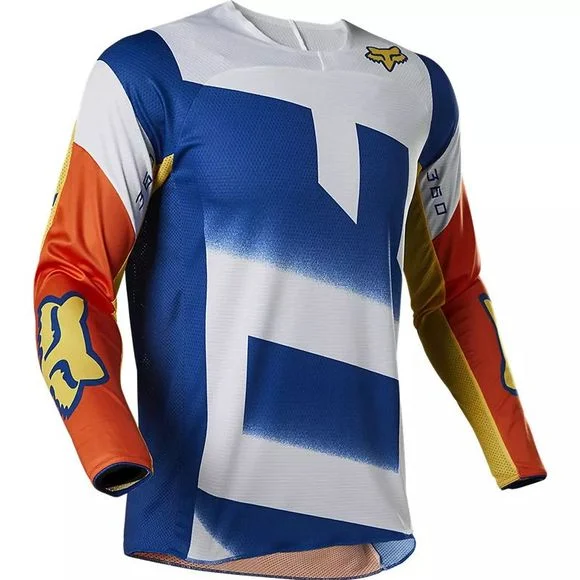 Maillot cross Fox 360 RKANE – ORANGE BLUE 2023 – Orange / Bleu Ref : FX3678