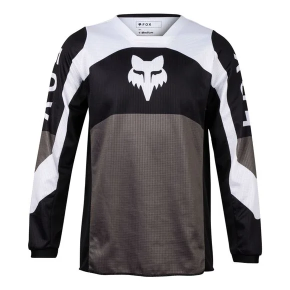 Maillot cross Fox YOUTH 180 – NITRO – Noir / Gris Ref : FX4146