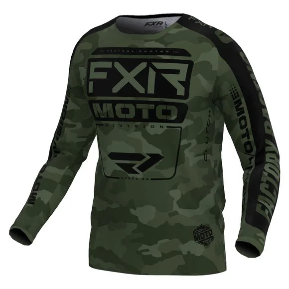 Maillot cross FXR CLUTCH 24 2024 – Vert / Noir Ref : FXR0433