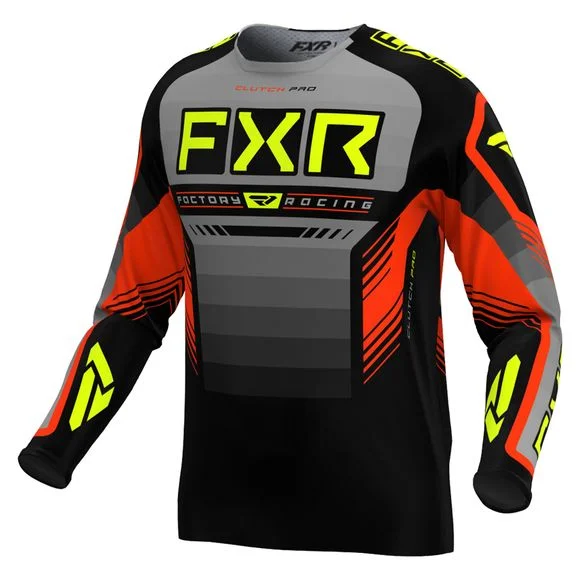 Maillot cross FXR CLUTCH PRO 24 2024 – Gris Ref : FXR0439