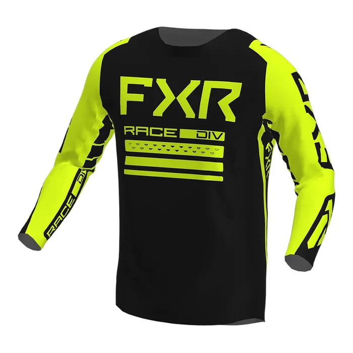 Maillot Cross FXR CONTENDER 2023 Noir Jaune Fluo