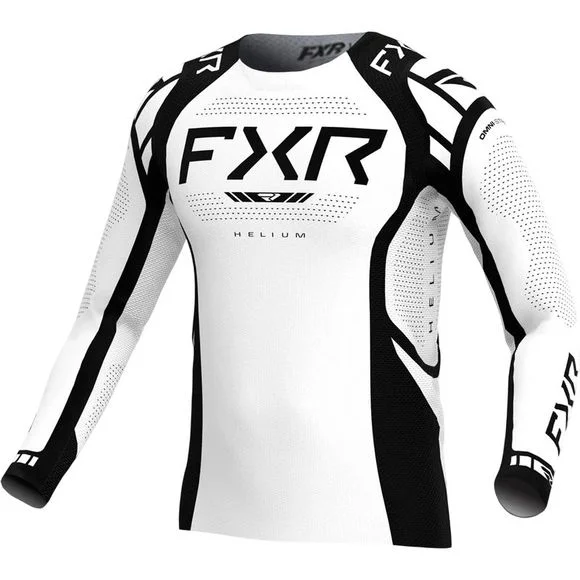 Maillot cross FXR HELIUM MX 25.7 2025 – Blanc / Noir Ref : FXR1575