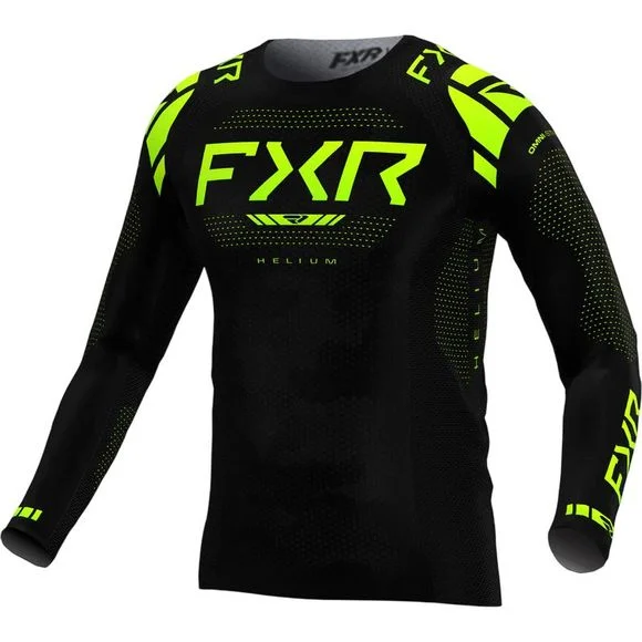 Maillot cross FXR HELIUM MX 25.7 2025 – Noir / Jaune Ref : FXR1571
