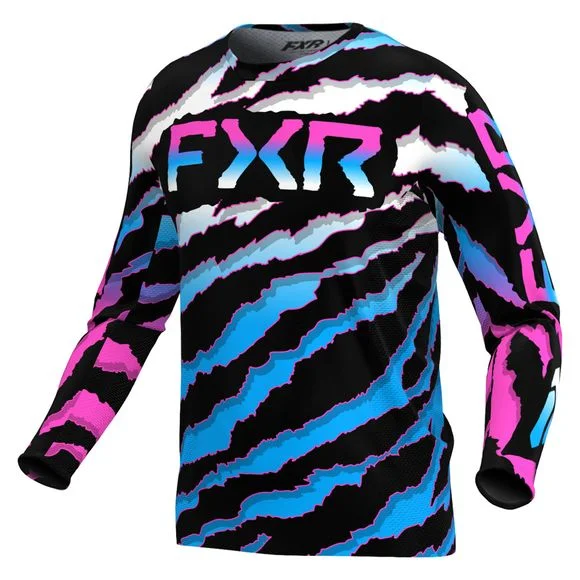 Maillot cross FXR PODIUM 24 2024 – Bleu / Noir Ref : FXR0467