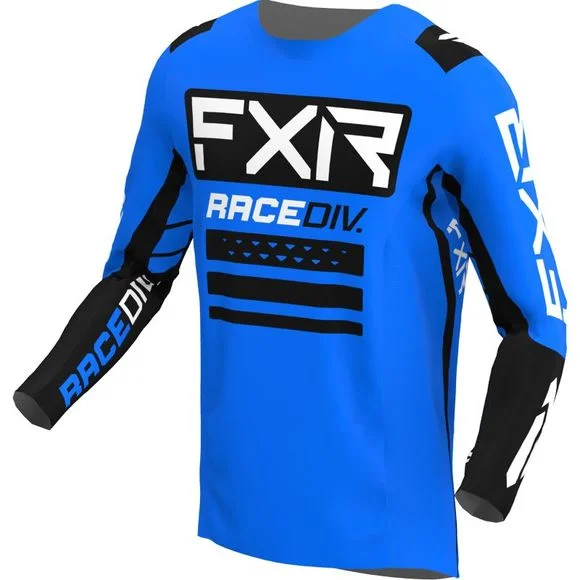 Maillot cross FXR PODIUM OFF-ROAD BLUE/BLACK 2022 – Bleu / Noir Ref : FXR0185