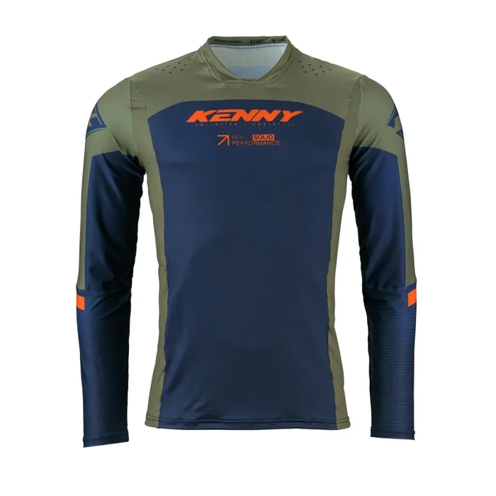 Maillot Cross KENNY PERFORMANCE SOLID Kaki