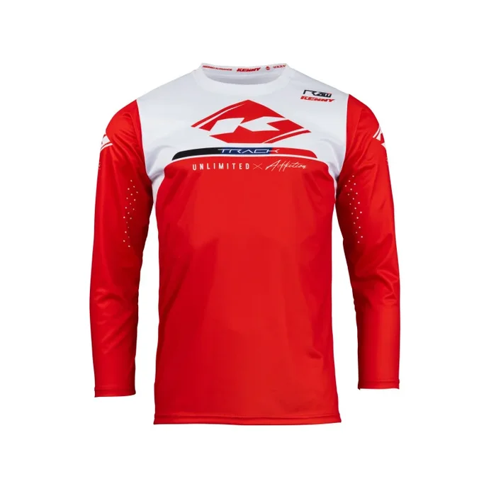 Maillot Cross KENNY TRACK RAW Rouge
