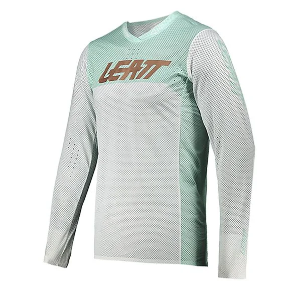 Maillot cross Leatt 5.5 ULTRAWELD – ICE 2021 – Blanc / Vert Ref : LB0404