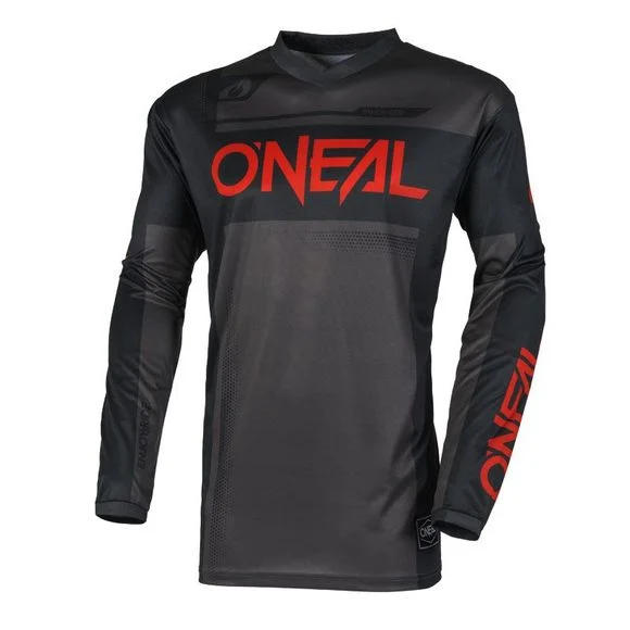 Maillot cross O&rsquo;Neal ELEMENT – RACEWEAR 2025 – Noir / Gris Ref : OL2063