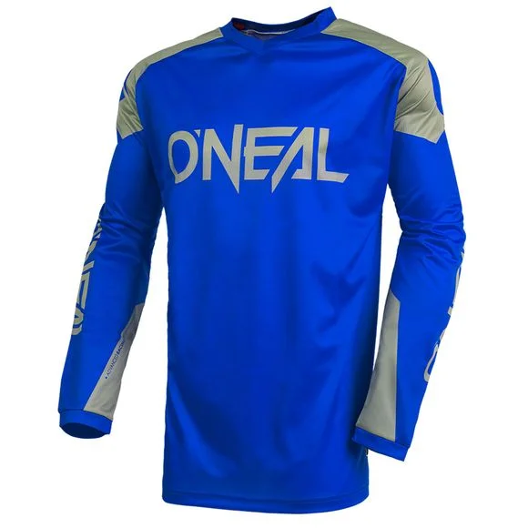 Maillot cross O’Neal MATRIX – RIDEWEAR – BLUE GRAY 2023 – Bleu / Gris Ref : OL1577