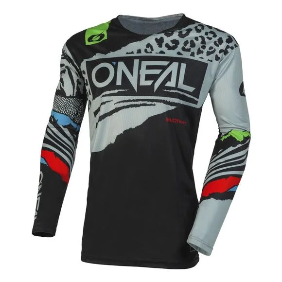 Maillot cross O’Neal MAYHEM – WILD V.23 – YOUTH – Noir / Gris Ref : OL1907
