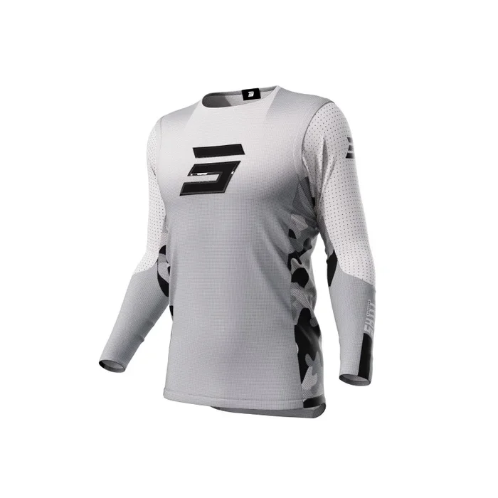 Maillot Cross SHOT AEROLITE SHADOW Gris