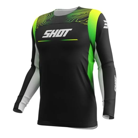 Maillot cross Shot CONTACT – APEX – ENFANT – Jaune Ref : SO2681