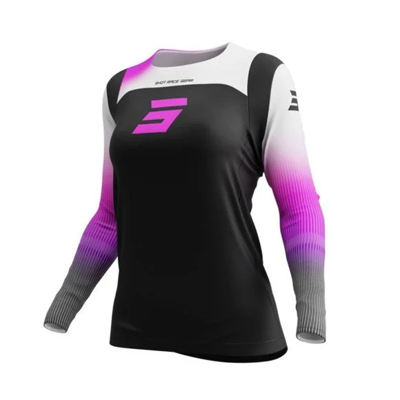 Maillot cross Shot CONTACT – HERA 2025 – Rose Ref : SO2666