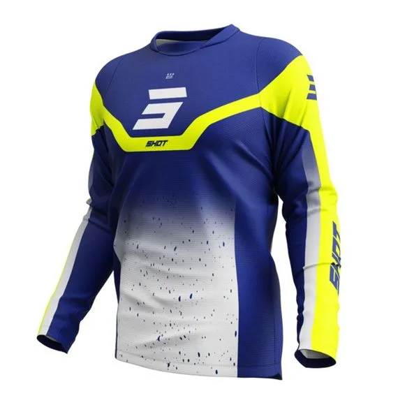 Maillot cross Shot DEVO – BLAST 2025 – Bleu Ref : SO2668
