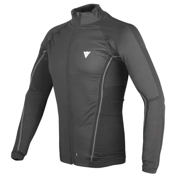 Maillot Technique Dainese D-CORE NO-WIND THERMO TEE LS – Noir / Gris Ref : DN1102