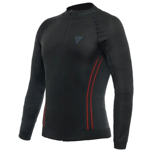 Maillot Technique Dainese NO WIND THERMO LS – Noir / Rouge Ref : DN2023