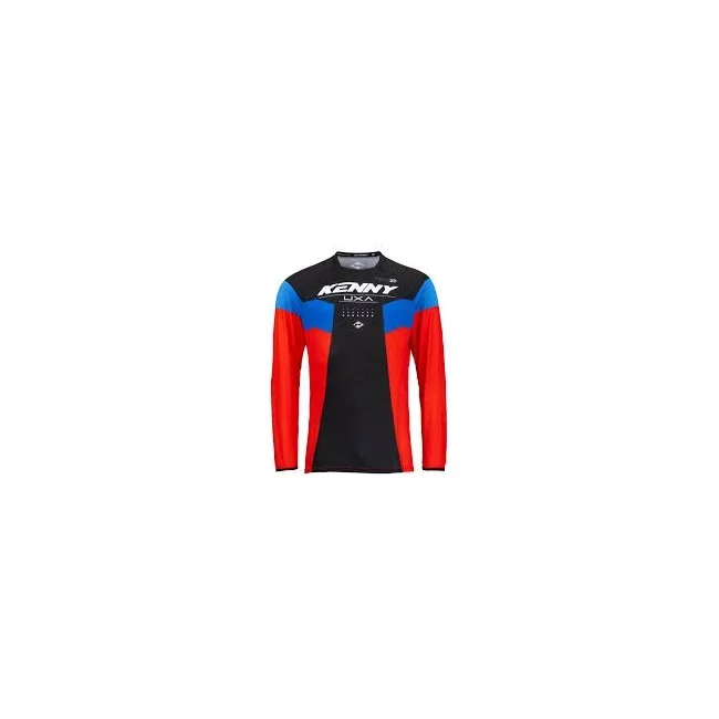 MAILLOT TITANIUM ROUGE /NOIR KENNY
