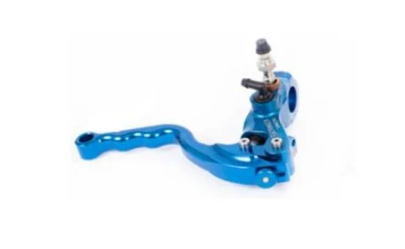 Maître cylindre de frein Beringer axial bocal séparé – levier type 2 bleu Ref : BGR00041A / 1026163