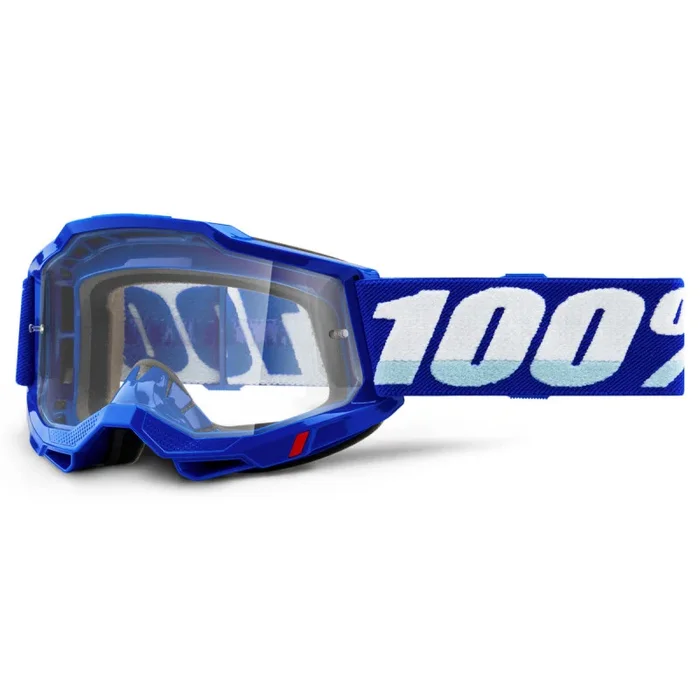 Masque Cross ACCURI 2 OTG Bleu – Ecran Clair