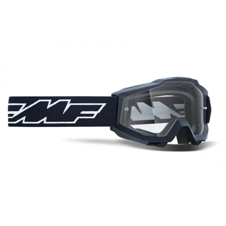 Masque cross enfant FMF POWERBOMB ecran transparent