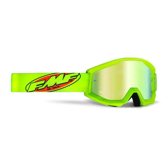 Masque cross FMF VISION POWERCORE CORE FLUO YELLOW IRIDIUM 2022 – Jaune Ref : FMF VISION0027 / F5005100006
