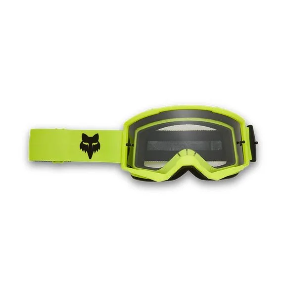 Masque cross Fox MAIN CORE 2025 – Jaune / Noir Ref : FX5130 / 32985-130-OS