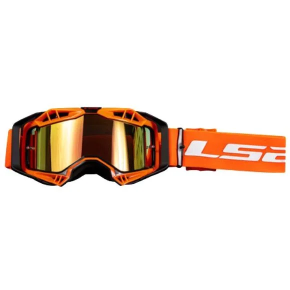 Masque cross LS2 AURA IRIDIUM VISOR 2024 – Noir / Orange Ref : LS0917 / 7201002050
