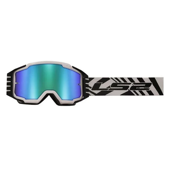 Masque cross LS2 CHARGER PRO IRIDIUM VISOR 2024 – Blanc Ref : LS0949 / 7202012002