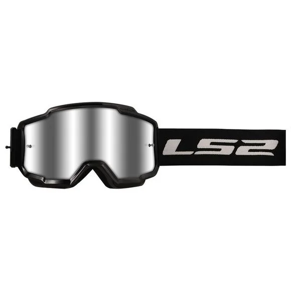 Masque cross LS2 CHARGER SILVER VISOR 2024 – Noir Ref : LS0944 / 7202011012