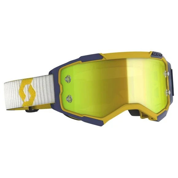 Masque cross Scott FURY YELLOW/BLUE 2023 – Jaune / Bleu Ref : SCO1083 / 2728281300289