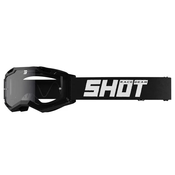 Masque cross Shot ASSAULT 2.0 – SOLID BLACK GLOSSY 2023 – Noir Ref : SO2288 / A09-29B1-C01