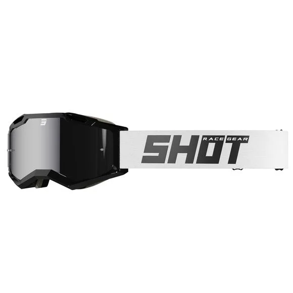 Masque cross Shot IRIS 2.0 – SOLID BLACK GLOSSY 2023 – Noir Ref : SO2263 / A09-29A1-D01