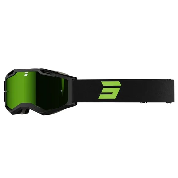 Masque cross Shot IRIS 2.0 – TECH GREEN MATT 2023 – Noir / Vert Ref : SO2258 / A09-29A1-C06